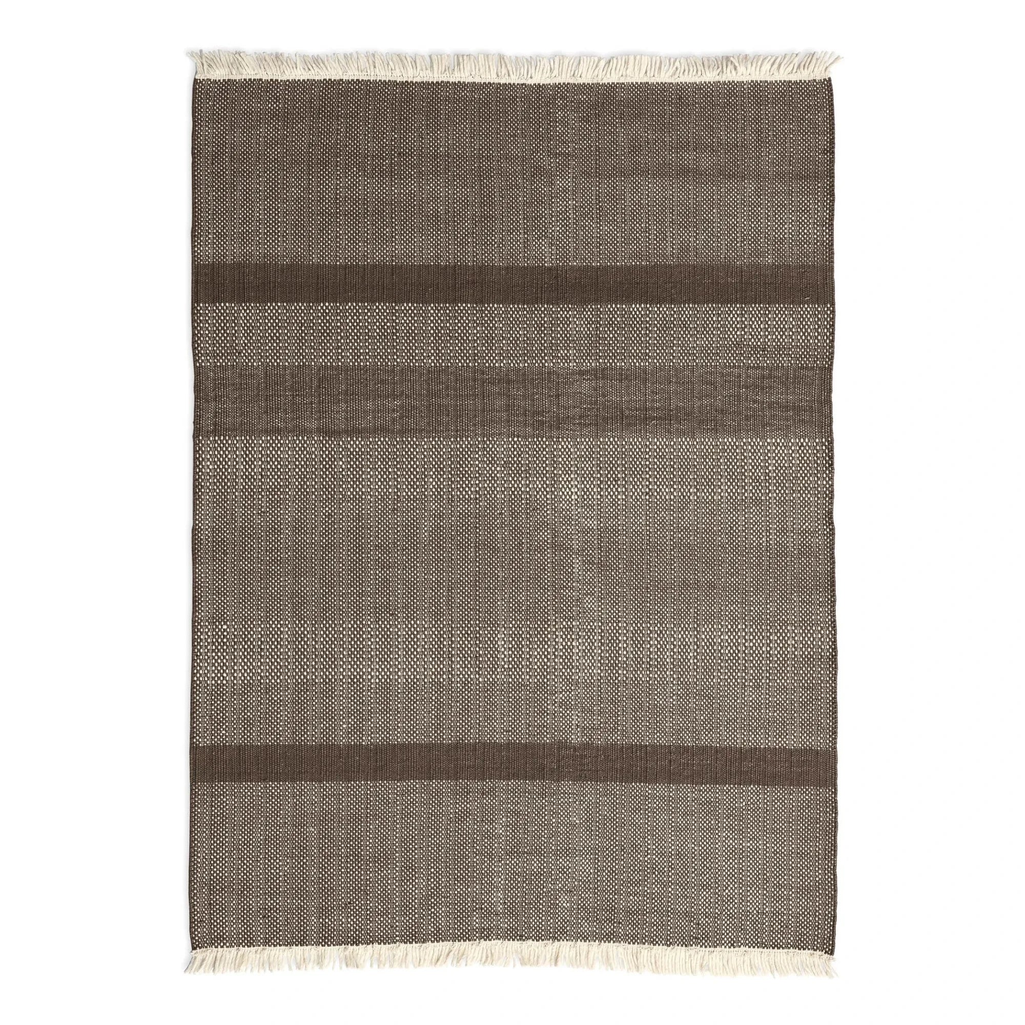 Nanimarquina - Tres Texture Teppich, Elisa Padrón | Schokolade