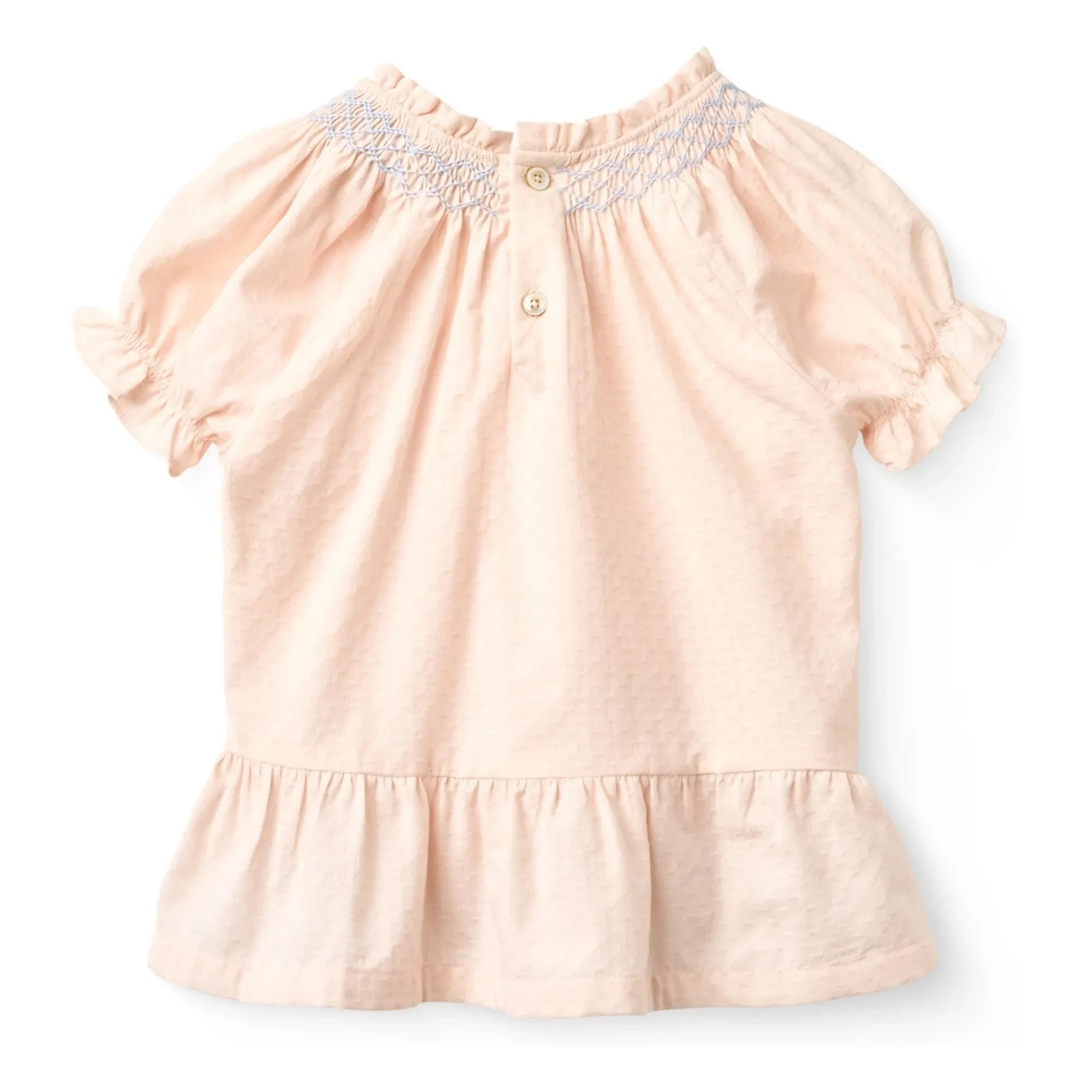 Copenhagen Colors - Bluse mit Kordelzug aus Bio-Baumwolle | Lychee Pink