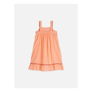 Scotch & Soda - Trägerkleid mit Rüschen | Koralle