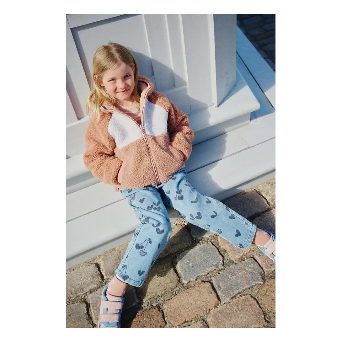Liewood - Jackson Wendbare Sherpa-Jacke, aus recycelten Fasern hergestellt | Hellrosa