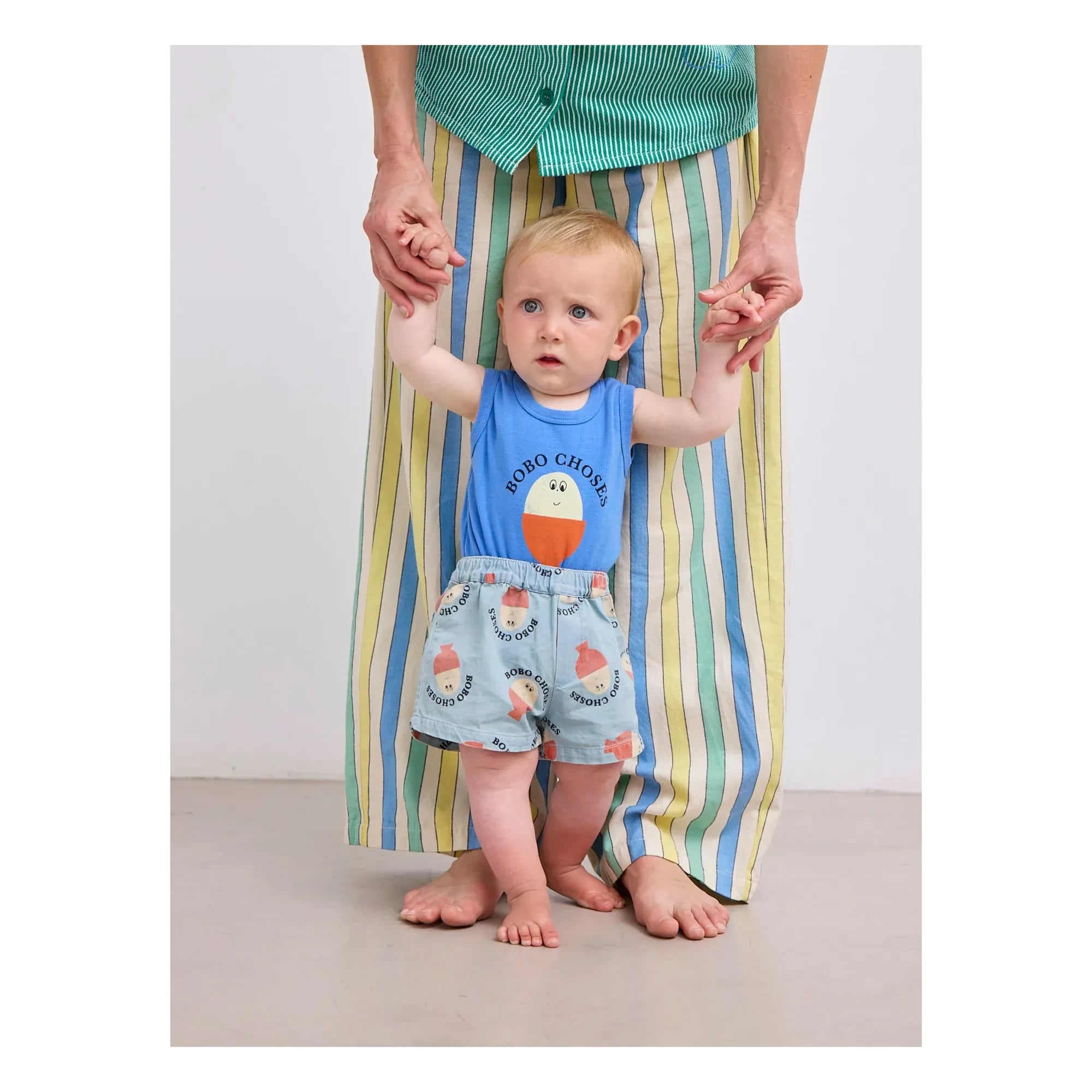 Bobo Choses - Bobo ärmelloser Body aus Bio-Baumwolle | Blau