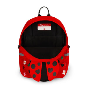 Legami - 2-in-1 Marienkäfer Rucksack mit abnehmbarem Frontfach - Sehr süß!