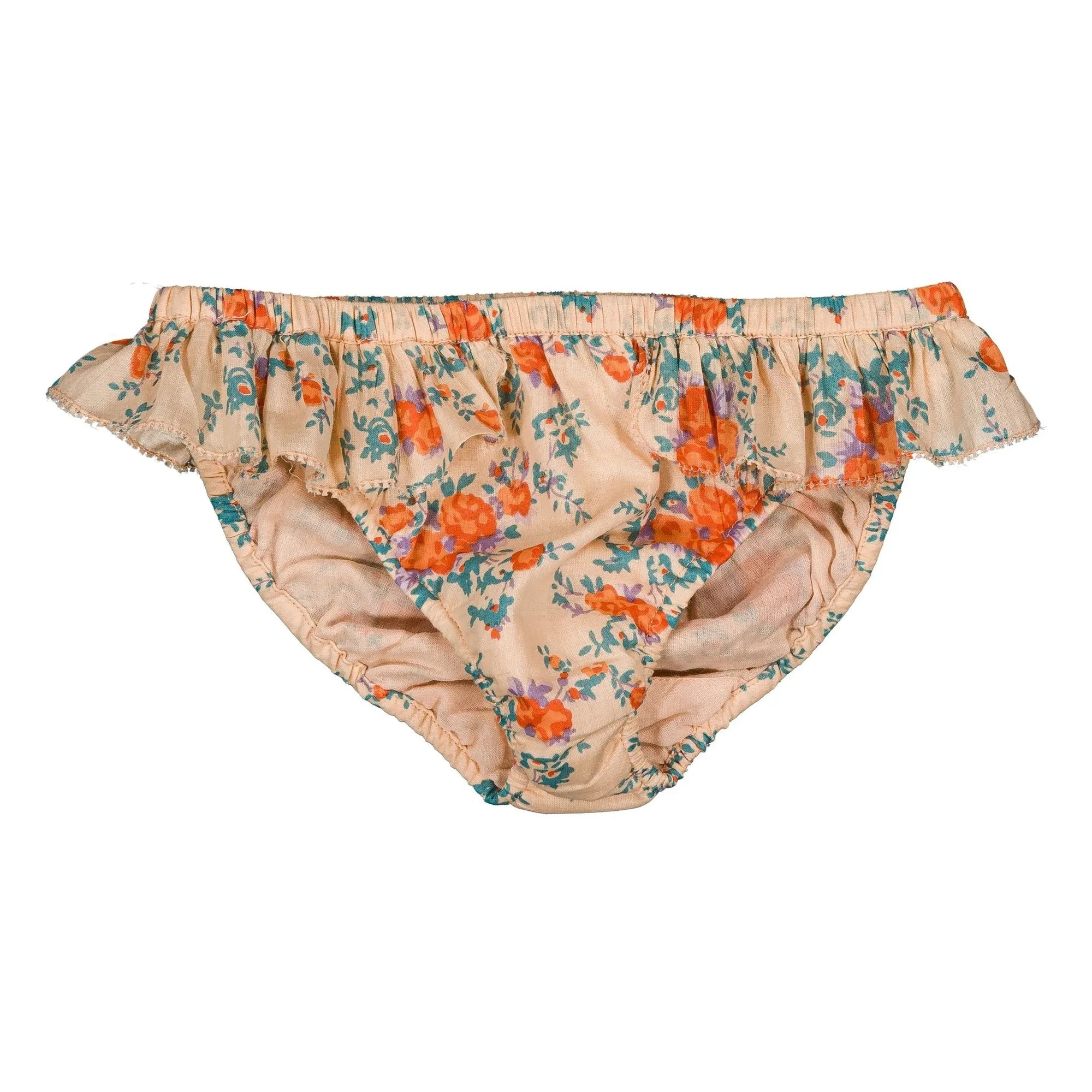 Louis Louise - Vague Fleuri 2-teiliger Badeanzug | Beige Rosa
