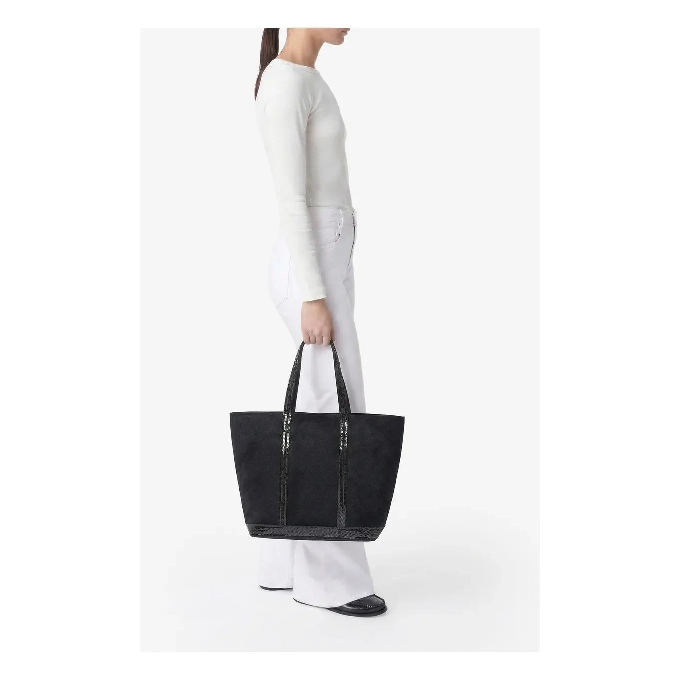 Vanessa Bruno - Büyük Fermuarlı Tote | Siyah