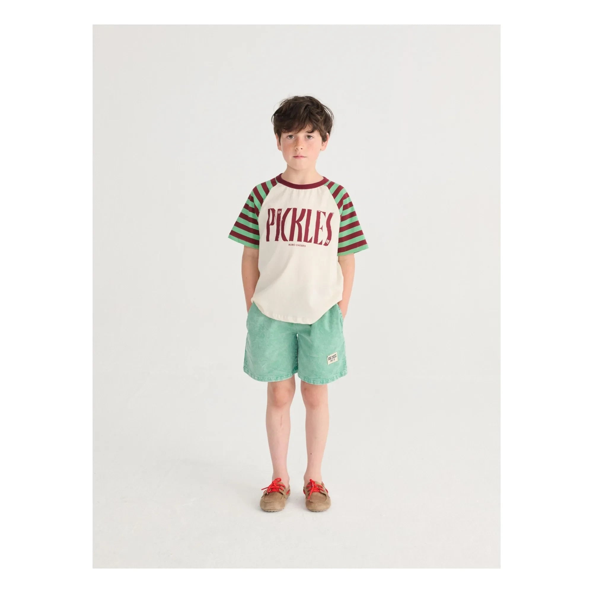 Bobo Choses - Pickles Bio-Baumwoll-T-Shirt | Weiß