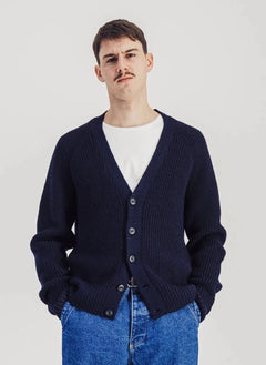 Parages - Guy Laine Cardigan | Marineblau
