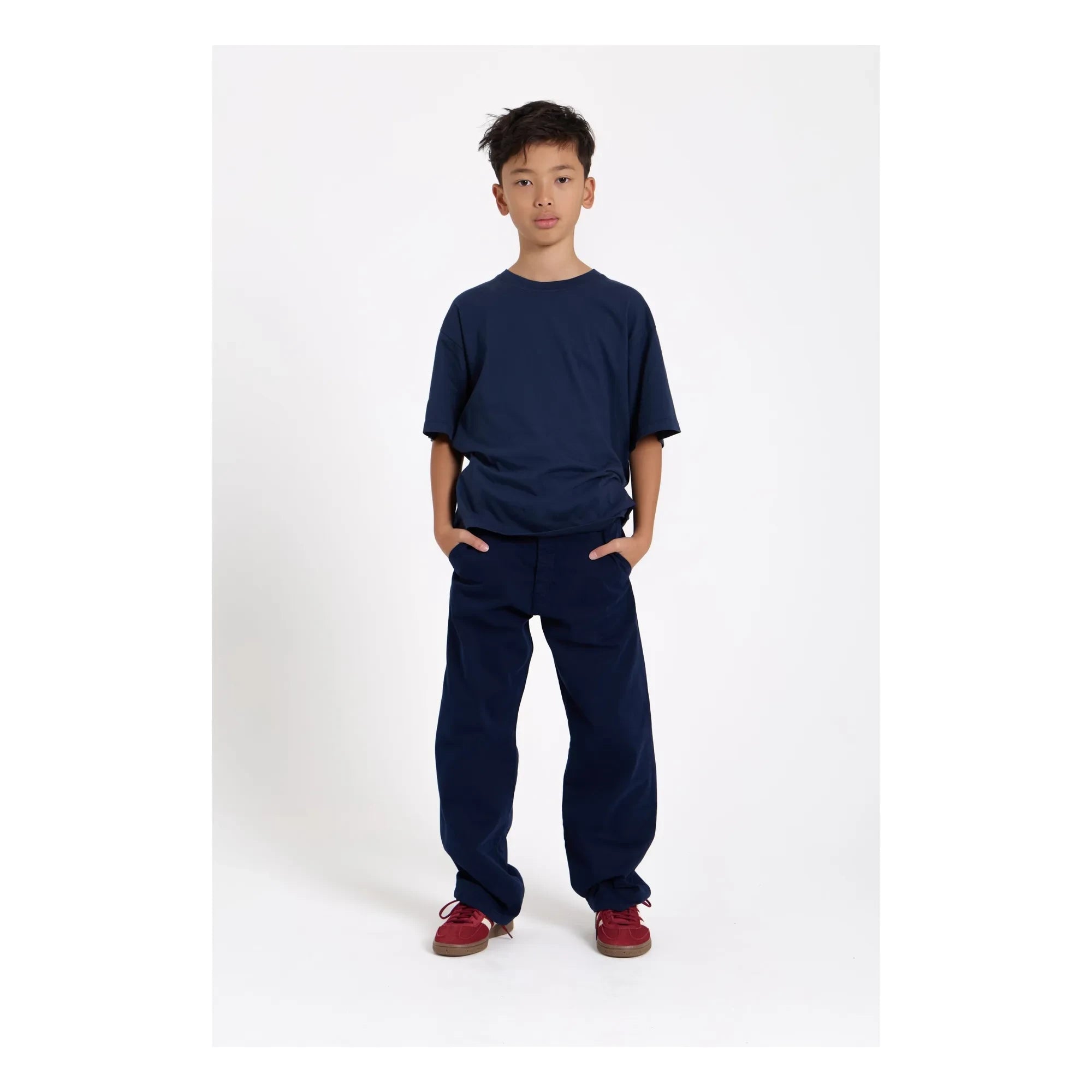 Smallable Kid - Nils Bio-Baumwoll T-Shirt | Waschblau