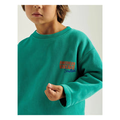 American Vintage - American Vintage X Smallable Kollaboration - Izubird Sweatshirt | Türkis