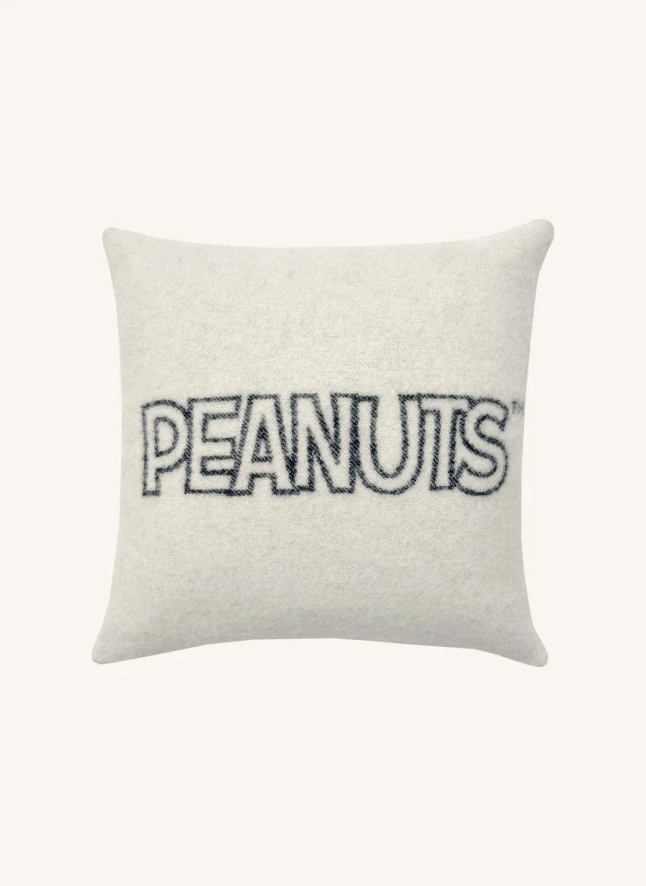 Maison Deux - Peanuts Wollkissenhülle | Schwarz
