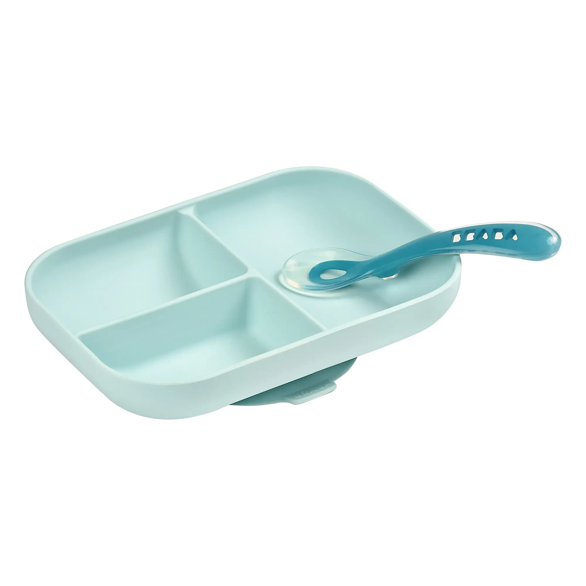 Béaba - Esslern-Set aus Silikon | Blau