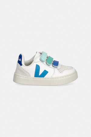 Veja Small V-10 çocuk deri spor ayakkabı
