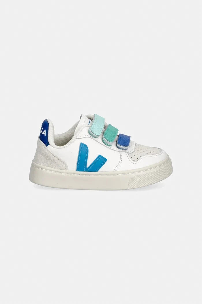 Veja Small V-10 çocuk deri spor ayakkabı