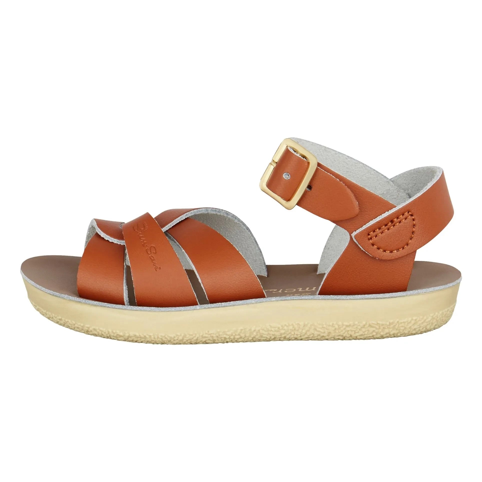 Salt-Water - Wasserdichte Schwimmer-Ledersandalen | Camel