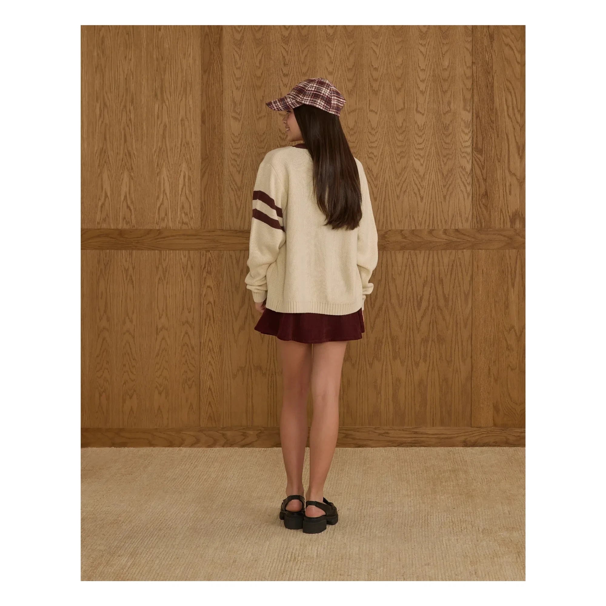 Rylee + Cru - Haywood Strickjacke | Ecru