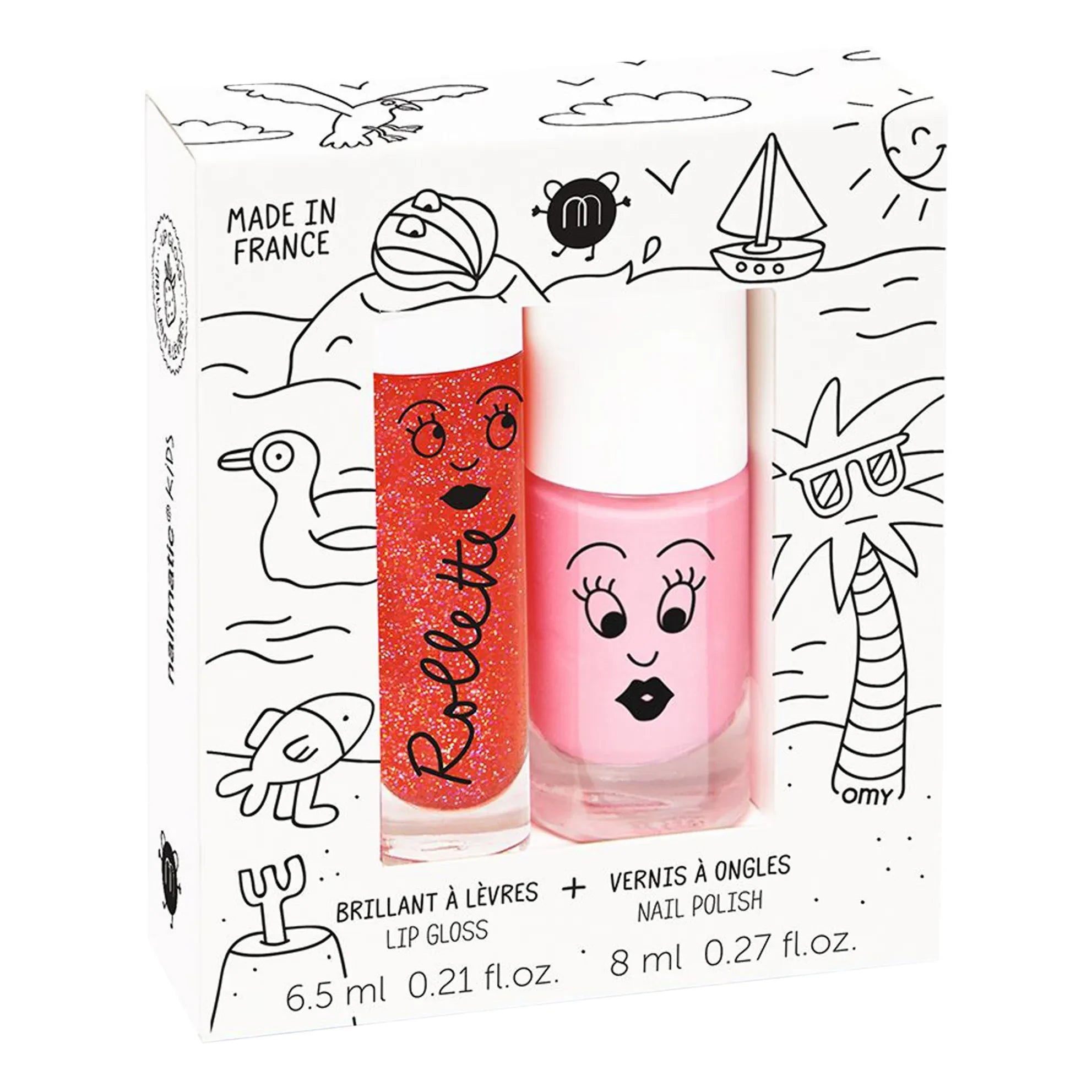 Nailmatic Kids - Rolette Duo Urlaub Geschenkset
