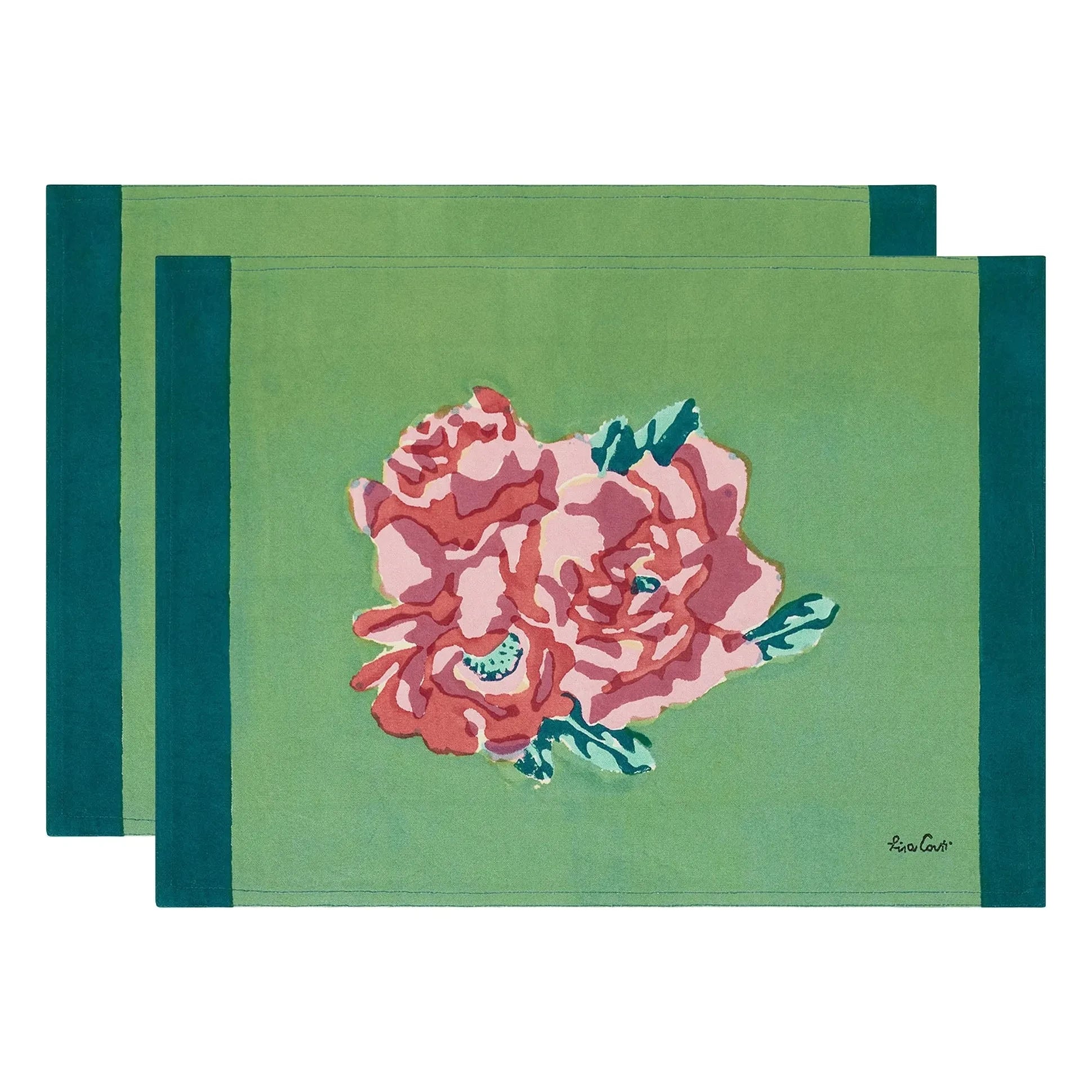 Lisa Corti - Nina Amerikanisches Service - 2er Set | Blau