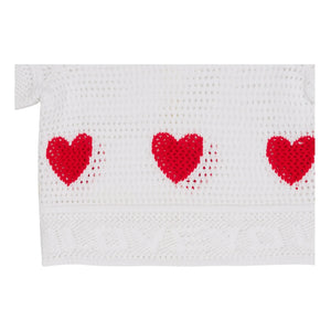 Stella McCartney Kids - Herz-Pullover | Weiß
