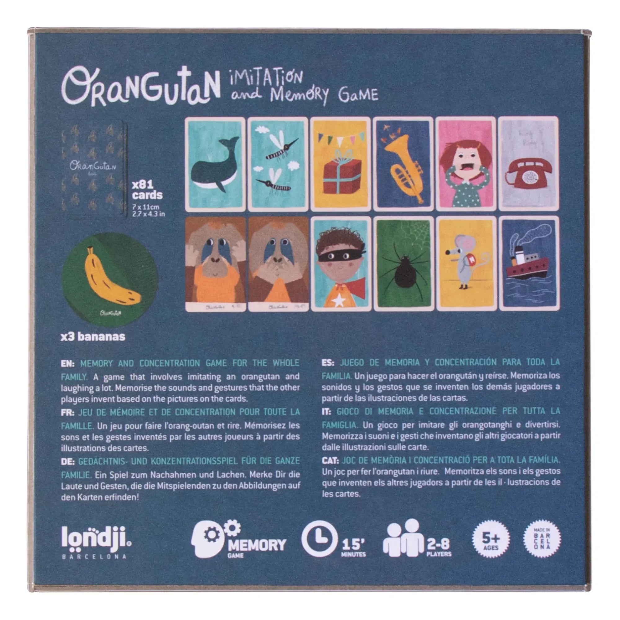 Londji - Orang-Utan Konzentrationsspiel