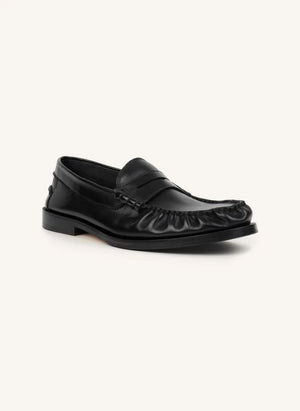 Bobbies - Owen Leder Loafers | Schwarz