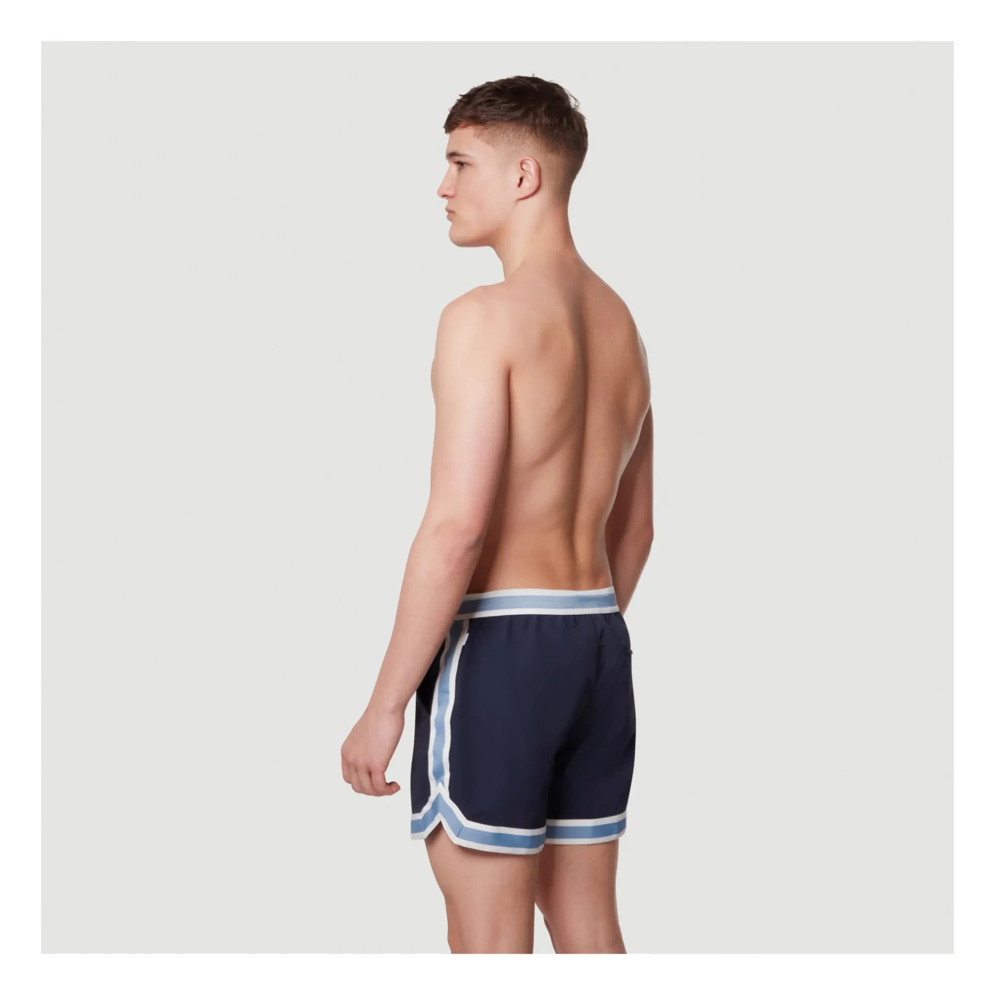 Ché Studios - Baller Shorts aus recycelten Fasern | Marineblau