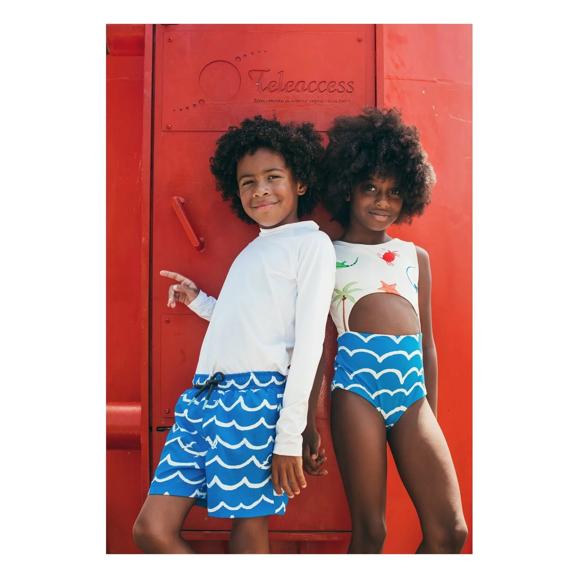 Pepita & Me - Abi Plage Badeanzug | Blau