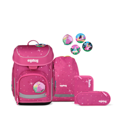 Ergobag - Schulranzen-Set cubo Wonbearcastle