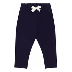 Petit Bateau - Hose aus Bio-Baumwollfleece | Nachtblau