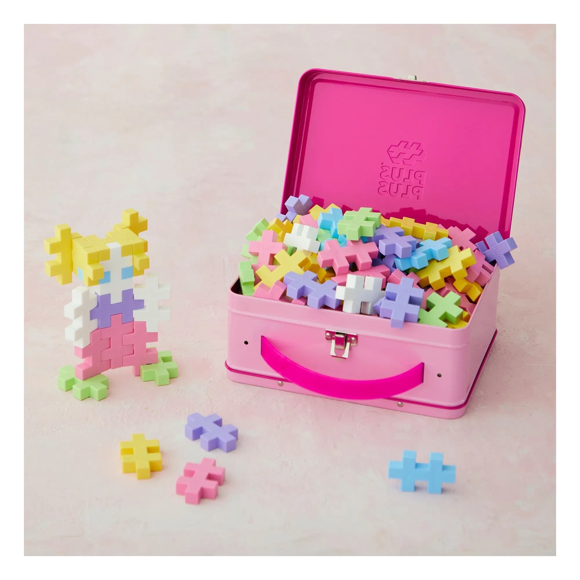 Plus-Plus - Pastel Valisette – 70 Teile