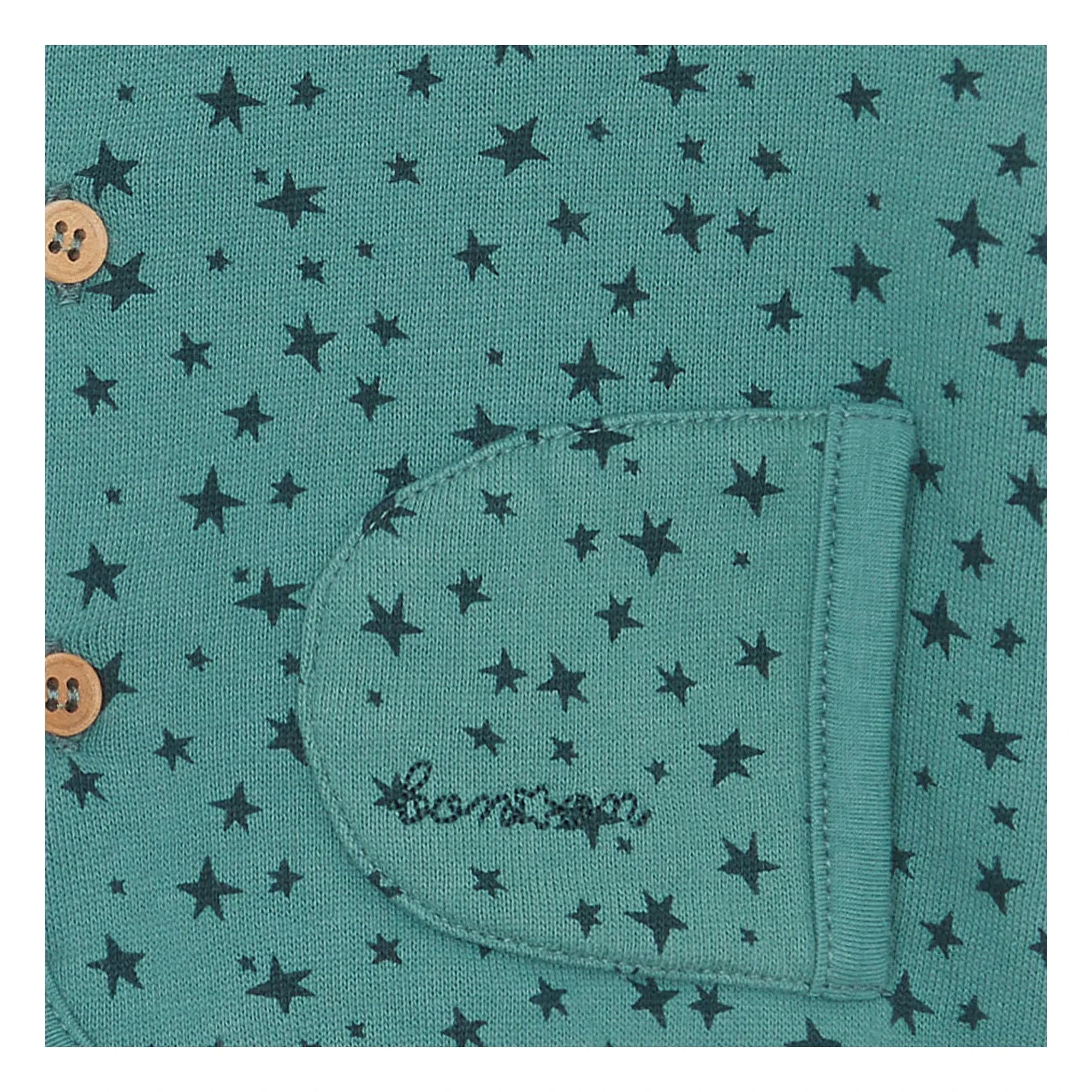 Bonton - Lee Kapuzenweste | Peacock blue