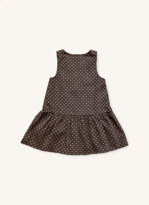 Fliink - Dolly Punktkleid | Braun