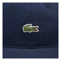 Lacoste - Kappe aus Bio-Baumwolle mit Logo | Marineblau