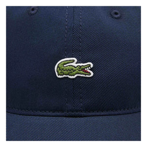 Lacoste - Kappe aus Bio-Baumwolle mit Logo | Marineblau
