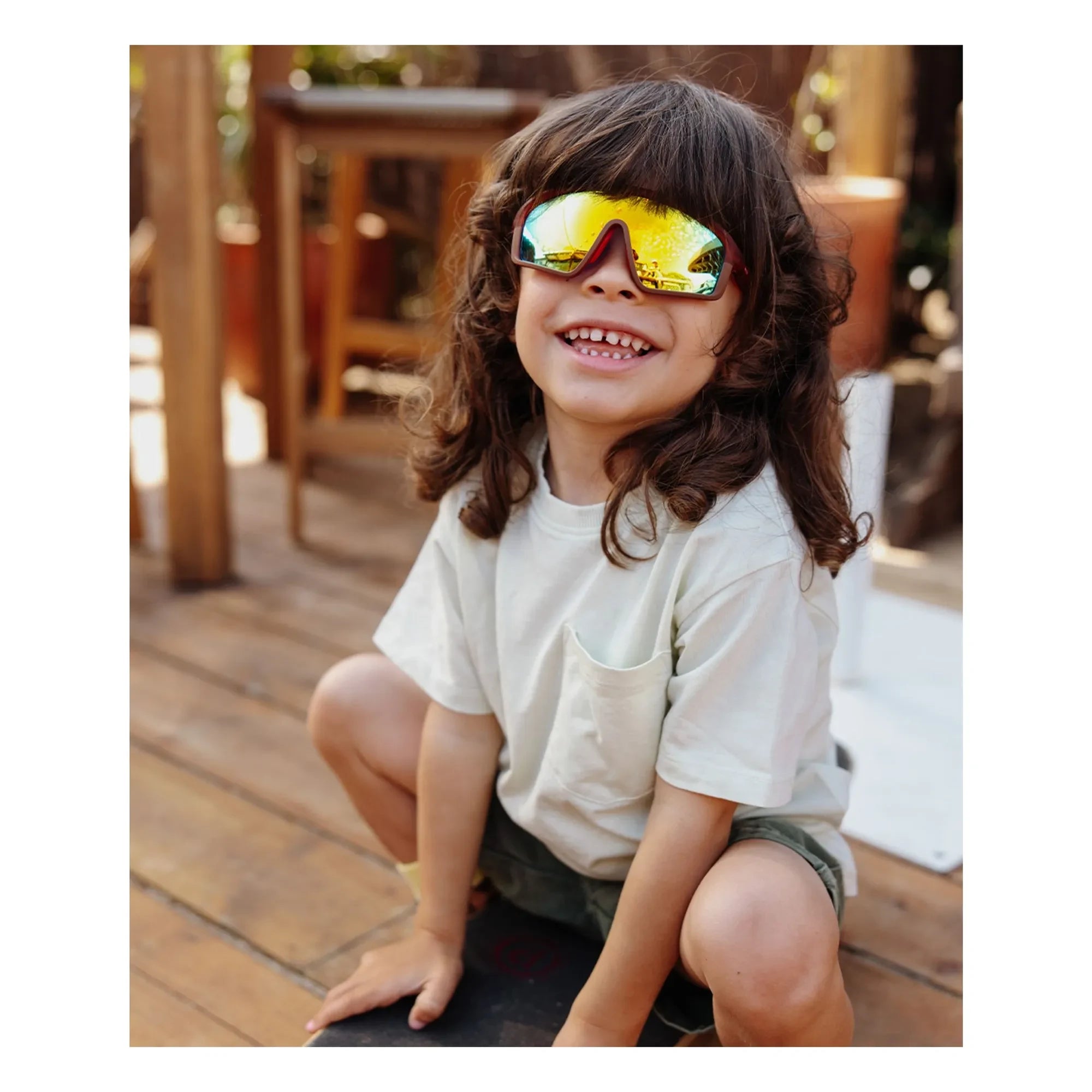 Hello Hossy - Plany Sonnenbrille | Braun