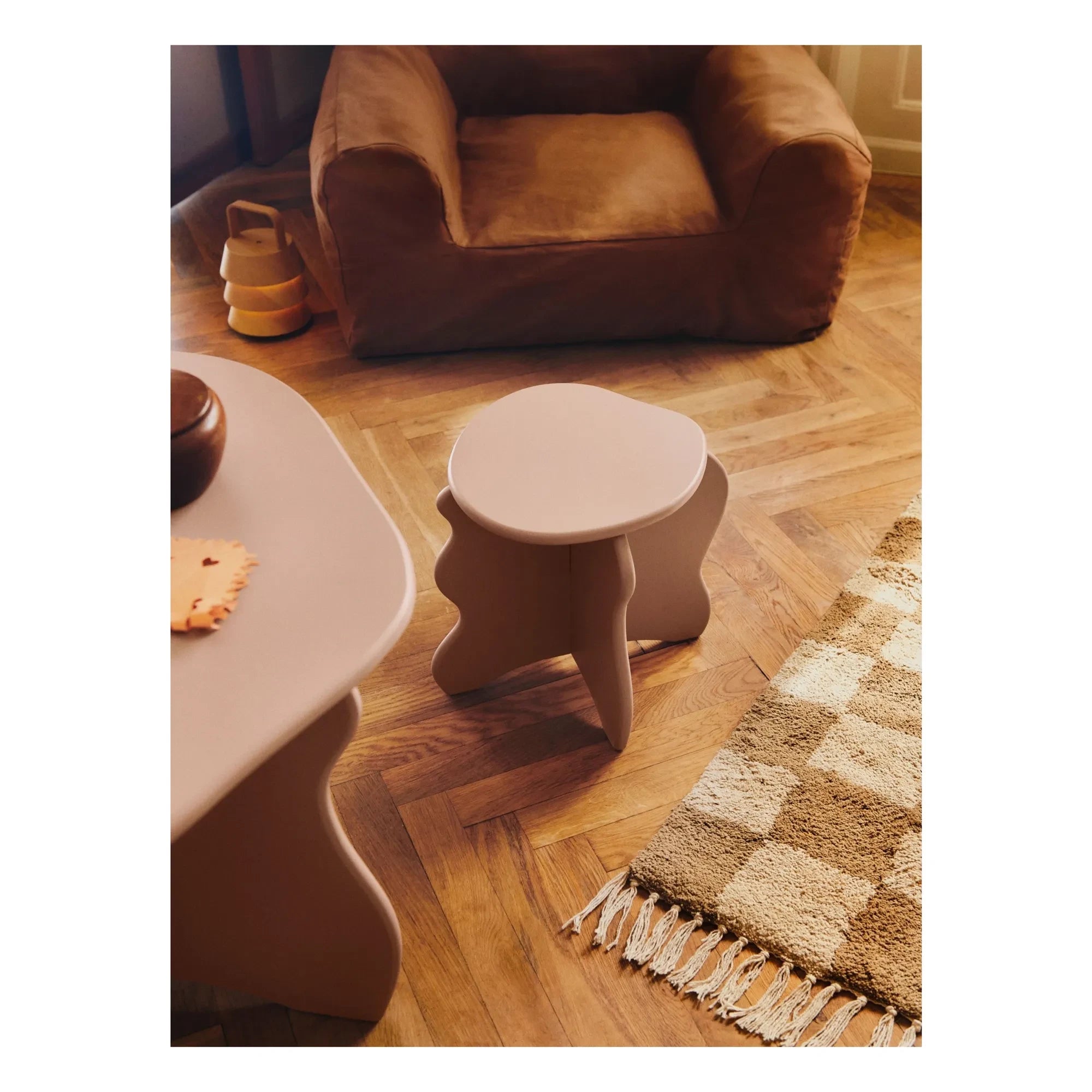 Ferm Living Kids - Pembe Slope taburesi