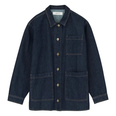 Skall Studio - Overshirt Henny aus Bio-Baumwolle | Indigoblau