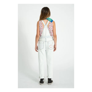 Piupiuchick - Jeans-Latzhosen | Gewaschenes Blau