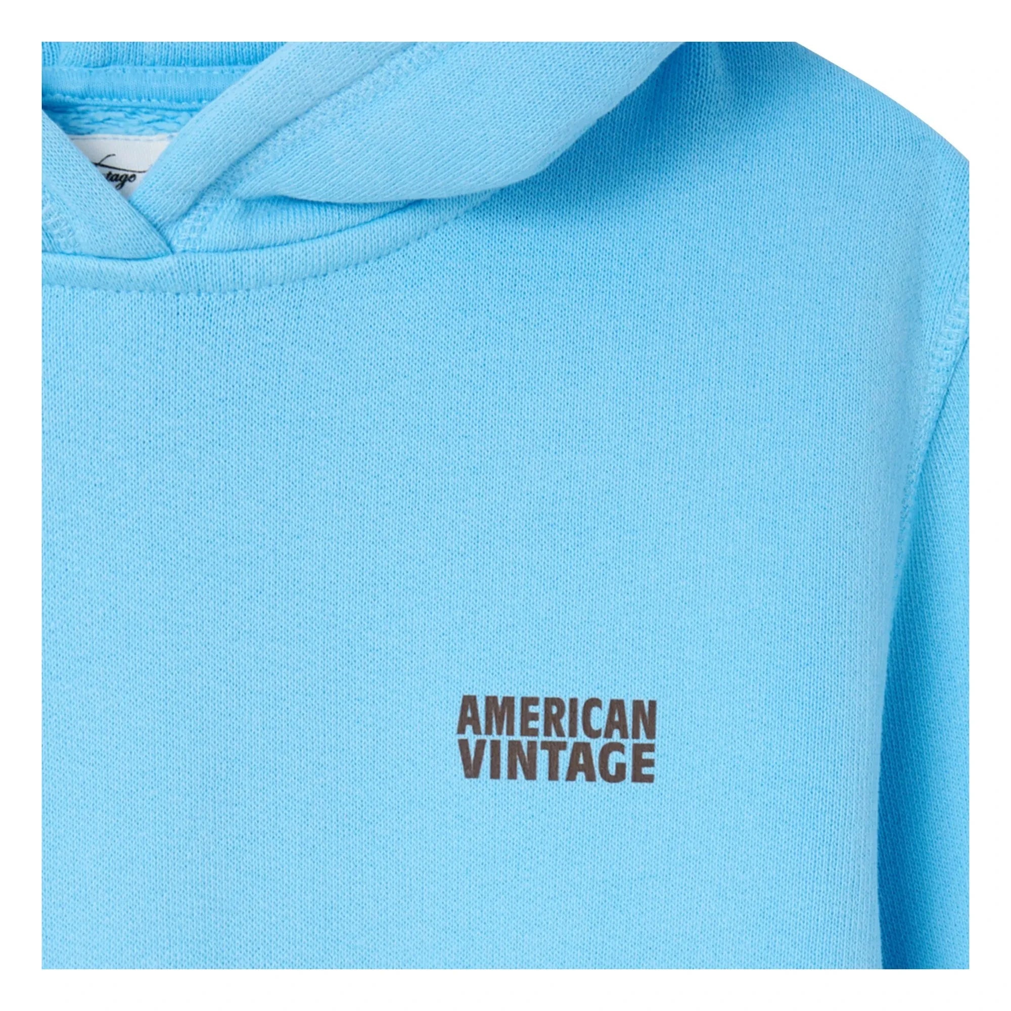 American Vintage - Izubird Kapuzen-Sweatshirt | Hellblau