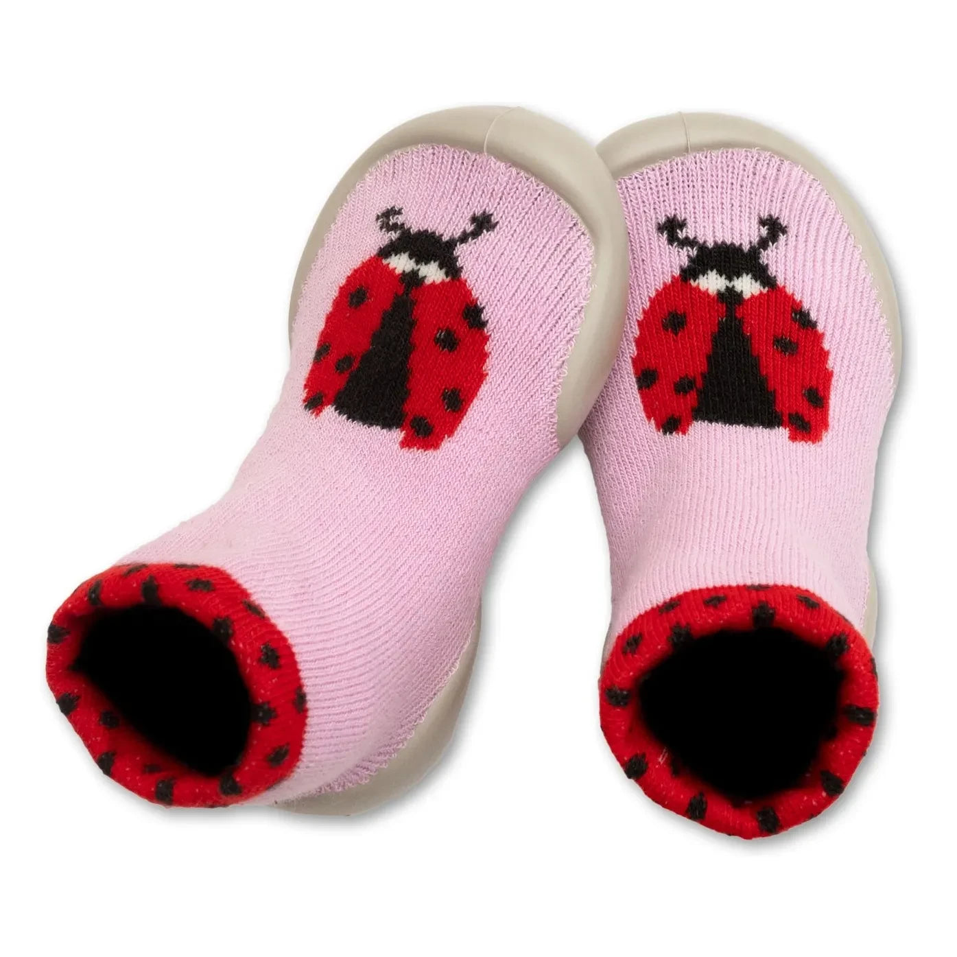 Collégien - Ladybug Hausschuhe | Rosa