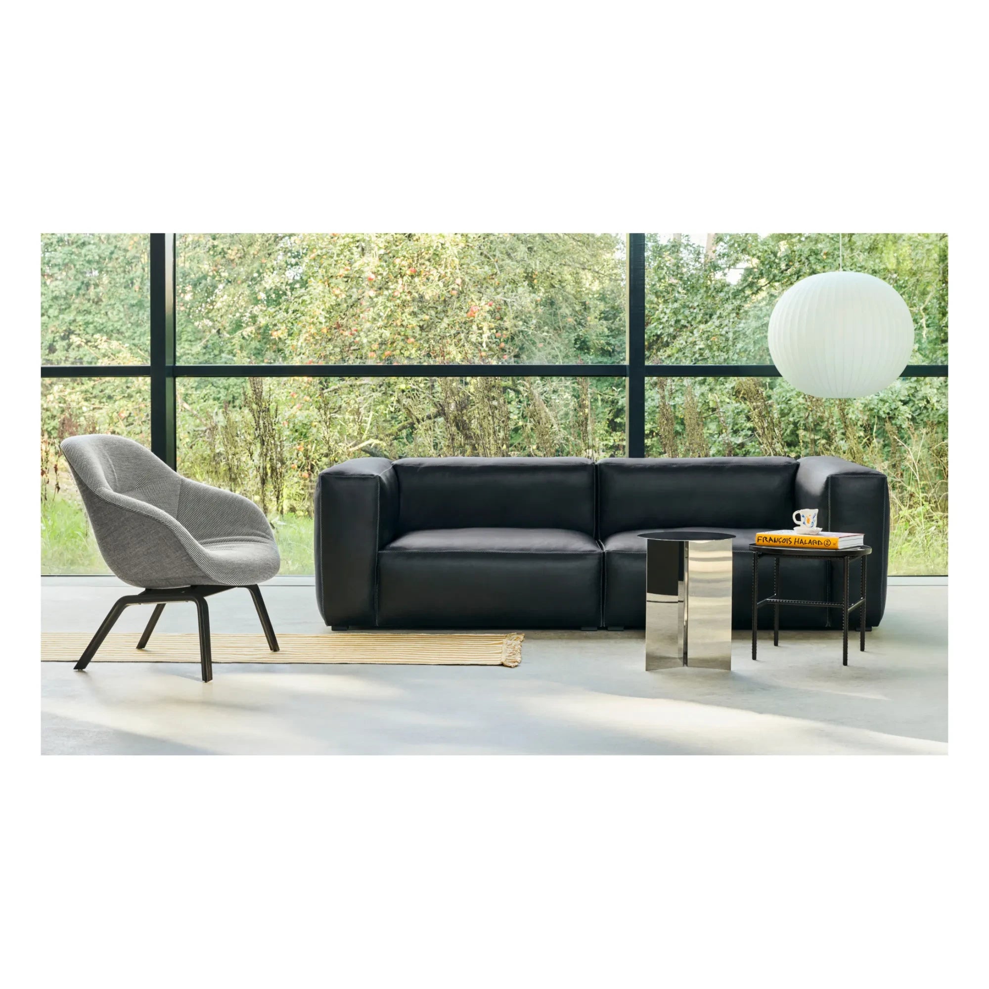 Hay - The Nelson Saucer Bubble Mittlere Pendelleuchte - George Nelson | Gebrochenes Weiß