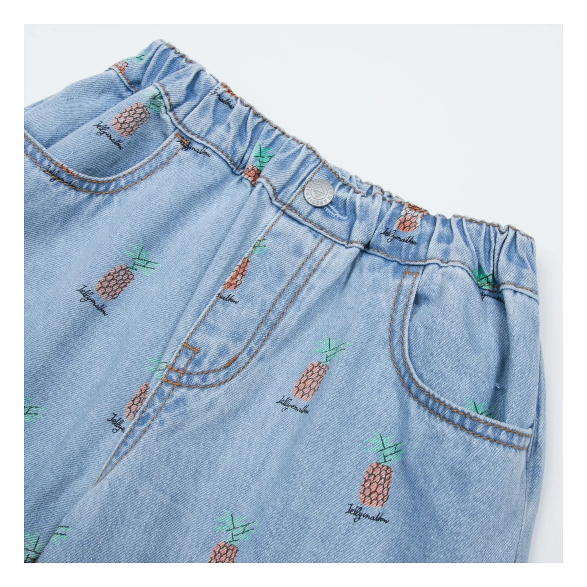 Jelly Mallow - Jeans Gerade Ananas | Blau