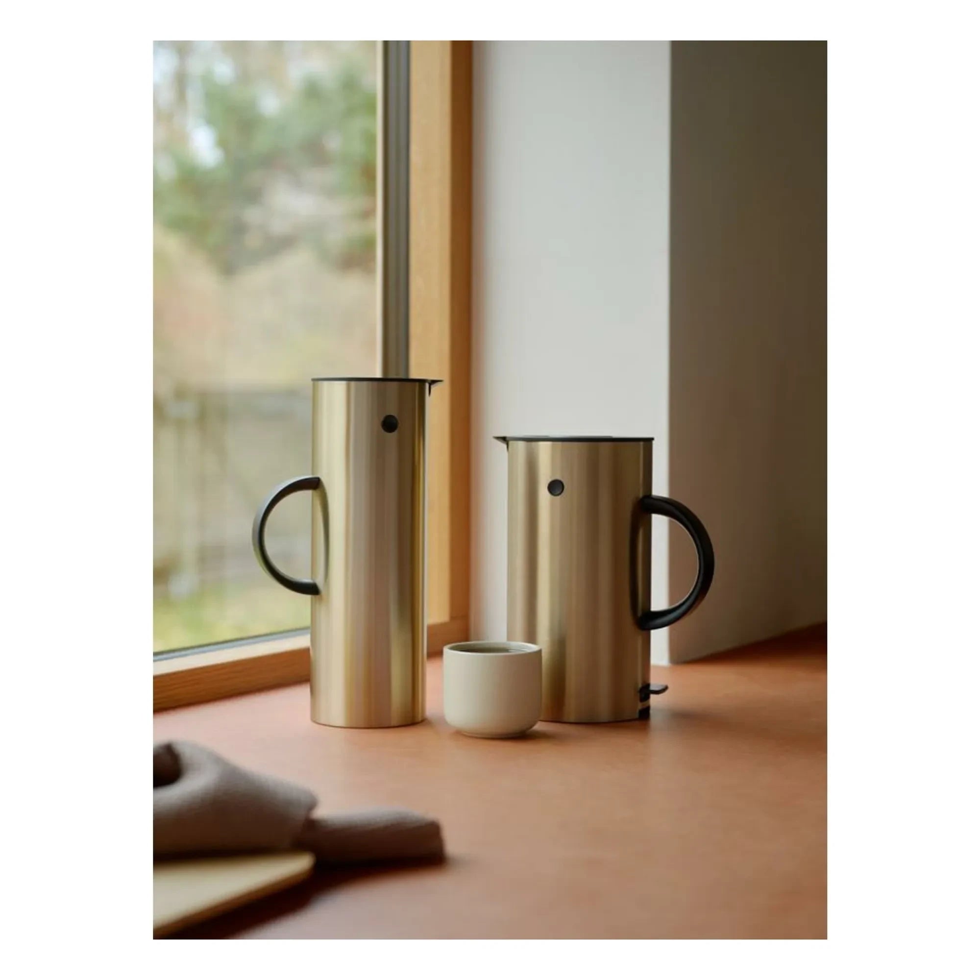 Stelton - EM77 Isolierkanne 1L | Stahl