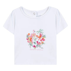 Tartine et Chocolat - Tropique T-Shirt | Weiß