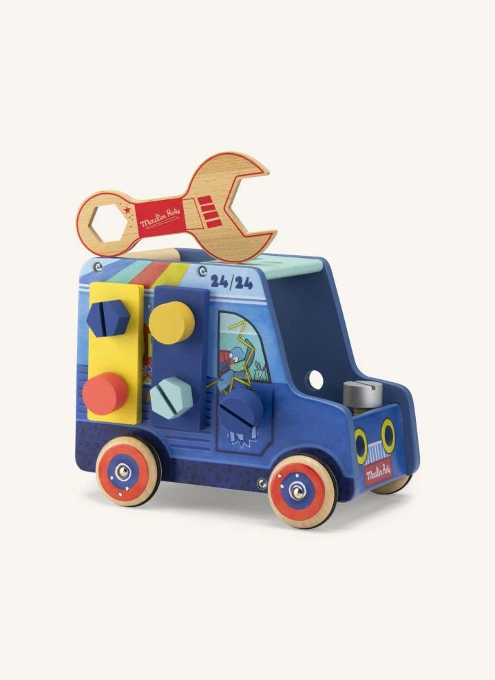 Moulin Roty - Aktivitätsbus - Puce & Pilou