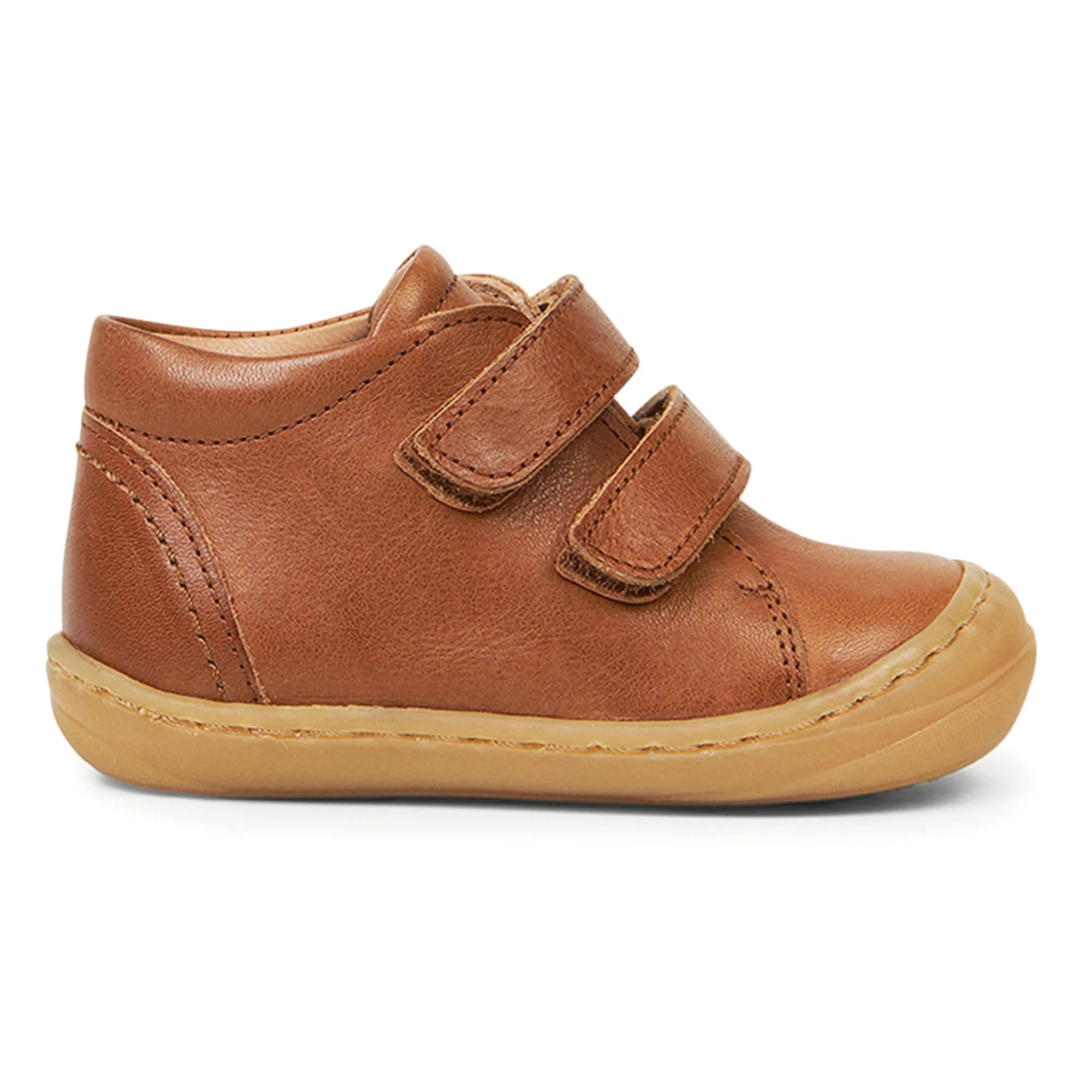 Petit Nord - Tägliche Klett-Sneaker | Cognac