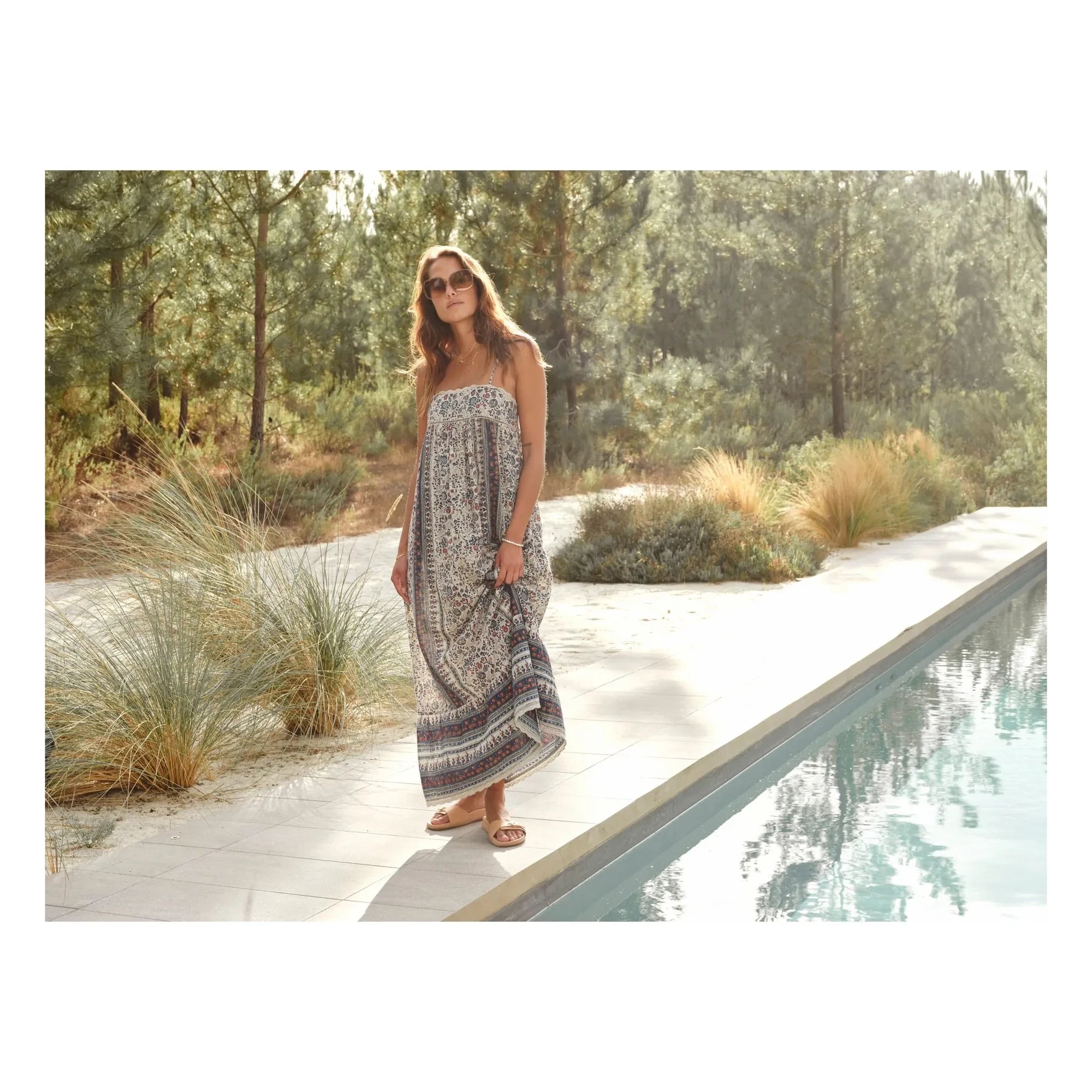 M.A.B.E. - Cass Kleid | Indigo