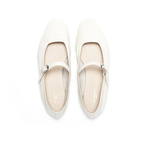 Le Monde Beryl - Mary Jane Ballerina | Ecru