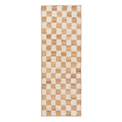 Ferm Living - Plaids aus Wolle und Jute | Weiß