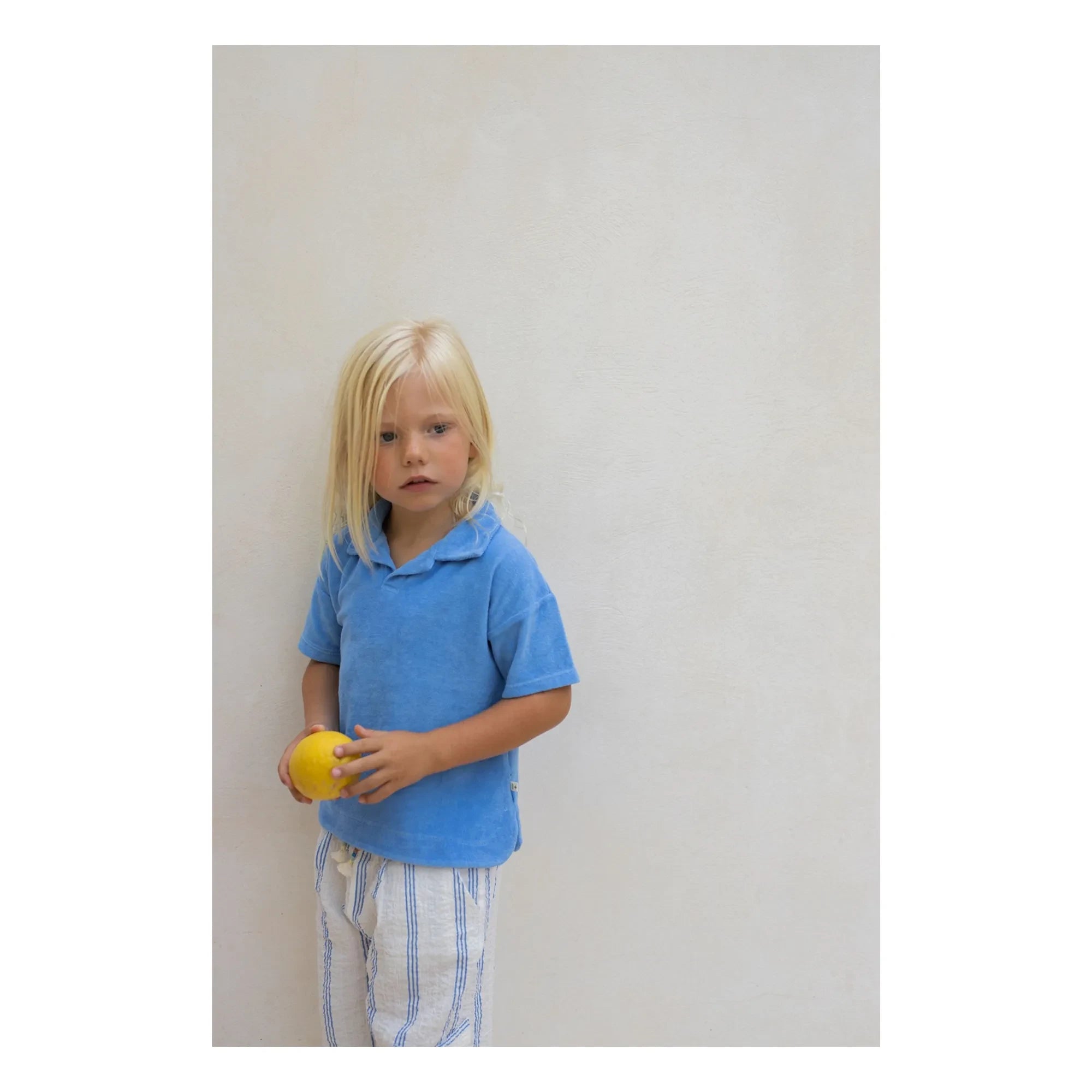 1+ in the family - Capras Gestreifte Hose | Hellblau