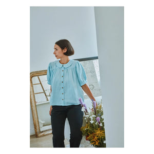 Poudre Organic - Amber Bluse | Hellblau