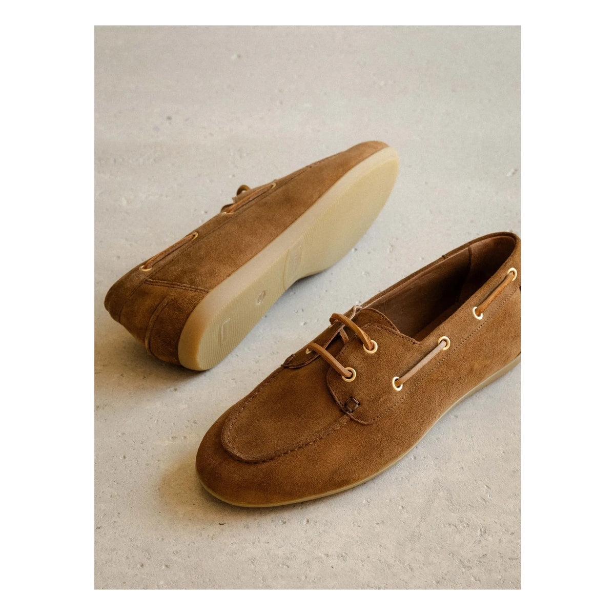 Bobbies - Betsy Wildleder Bootsschuhe | Camel